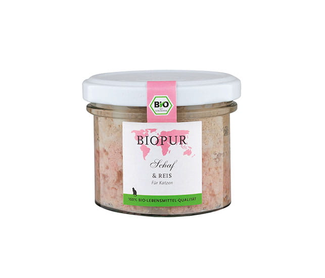 Biopur Schaf & Reis im Glas