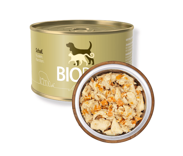 Biopur Schaf, Nudeln & Karotten