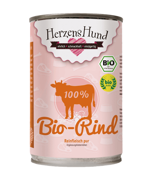HerzensHund Rind Reinfleisch pur