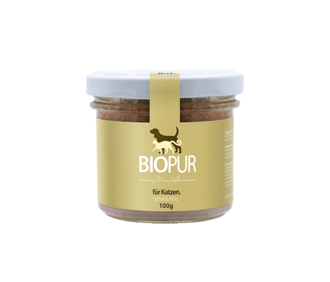 Biopur Schaf & Reis im Glas