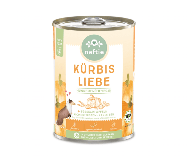 Naftie Kürbis Liebe mit Süßkartoffeln, Kichererbsen & Chiasamen