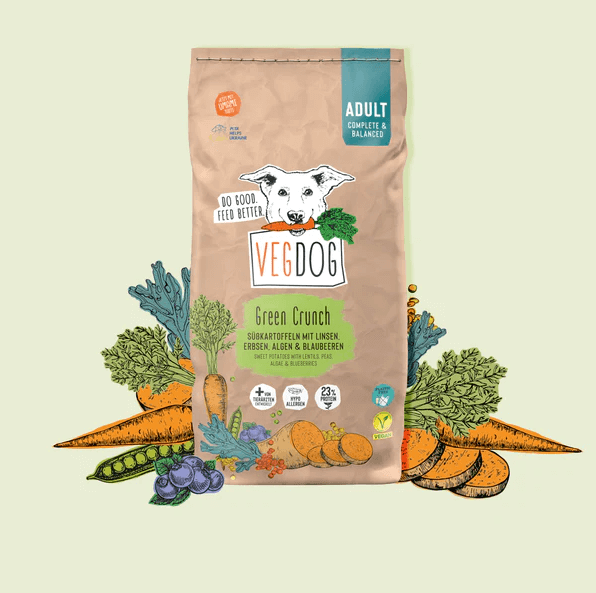 Vegdog Trockenfutter Green Crunch