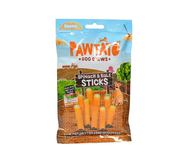 Benevo Pawtato Spinach & Kale Sticks veganer Hundesnack 120 g kaufen
