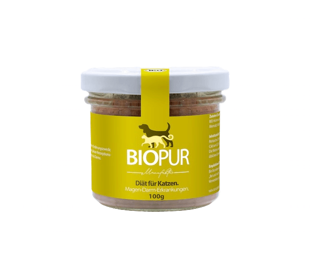 Biopur Magen-Darm-Diätfutter im Glas