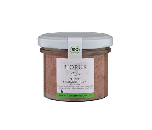 Biopur Leber-Diätfutter im Glas