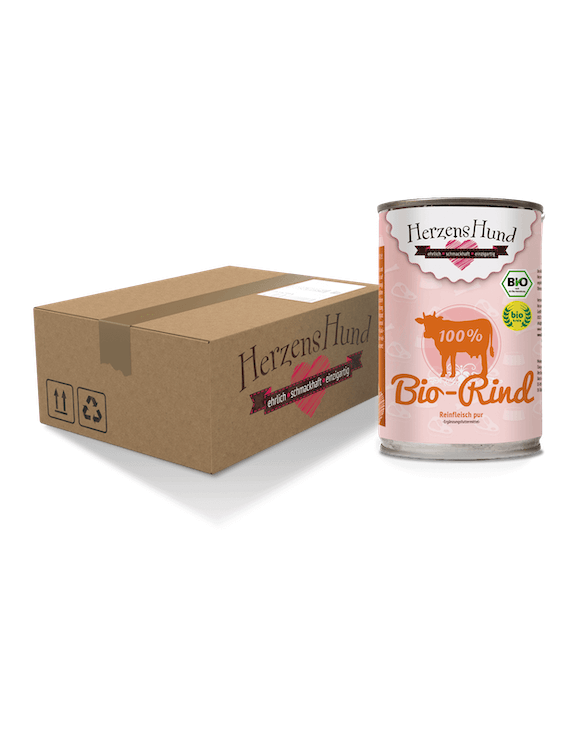 HerzensHund Rind Reinfleisch pur
