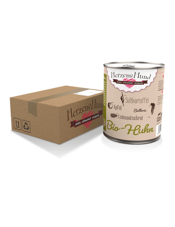 HerzensHund Huhn mit Gemüse