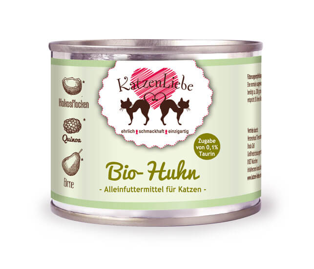KatzenLiebe Huhn mit Quinoa