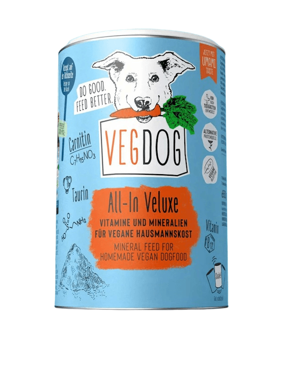 Vegdog All-in-Velux Mineralpulver + Vitamine & Aminosäuren