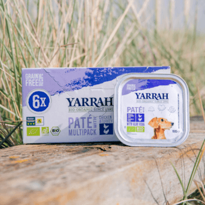 Yarrah Paté Multi-Pack Truthahn & Aloe Vera für Hunde