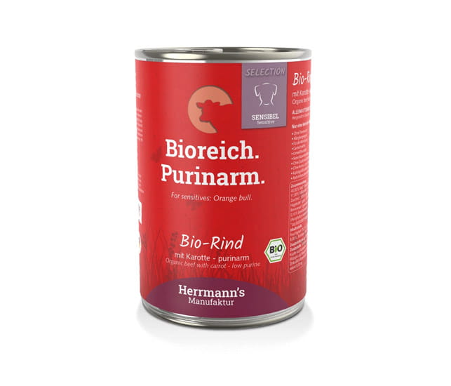 Herrmanns Rind mit Karotten purinarm