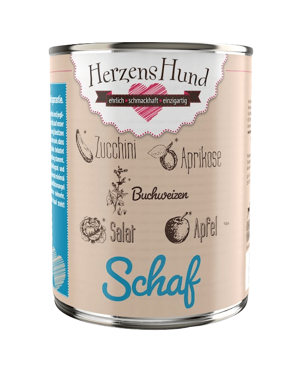 HerzensHund Schaf mit Bio-Gemüse