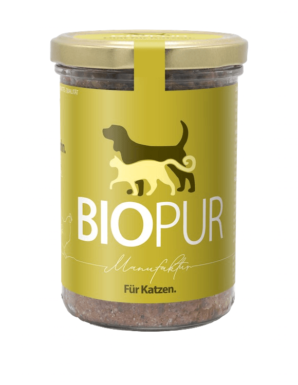 Biopur Huhn & Reis im Glas