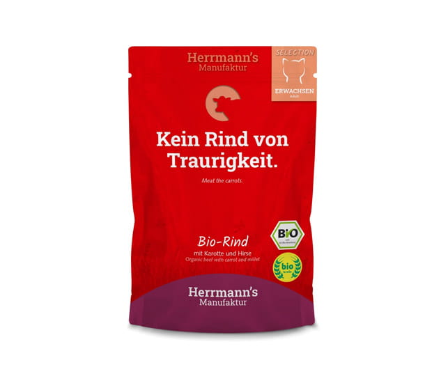 Herrmanns Rind mit Karotte und Hirse
