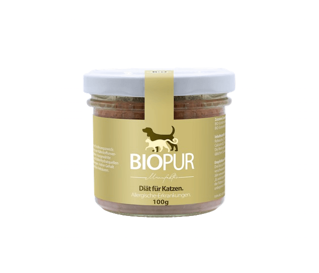 Biopur Allergie-Diätfutter im Glas