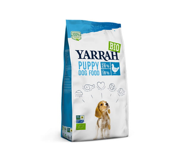 MHD-Ware Yarrah Hundetrockenfutter Welpe mit Huhn (Puppy)