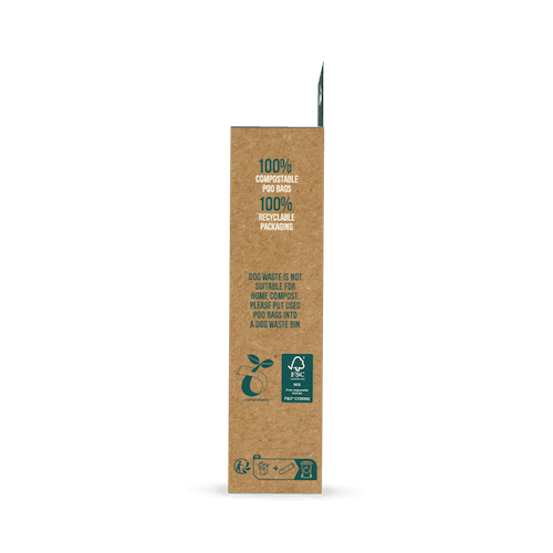 Yarrah Poo Bags Kompostierbare Kotbeutel (100% nachwachsende Rohstoffe)