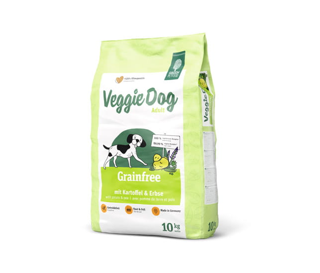 Green Petfood VeggieDog Grainfree Adult mit Kartoffel & Erbse