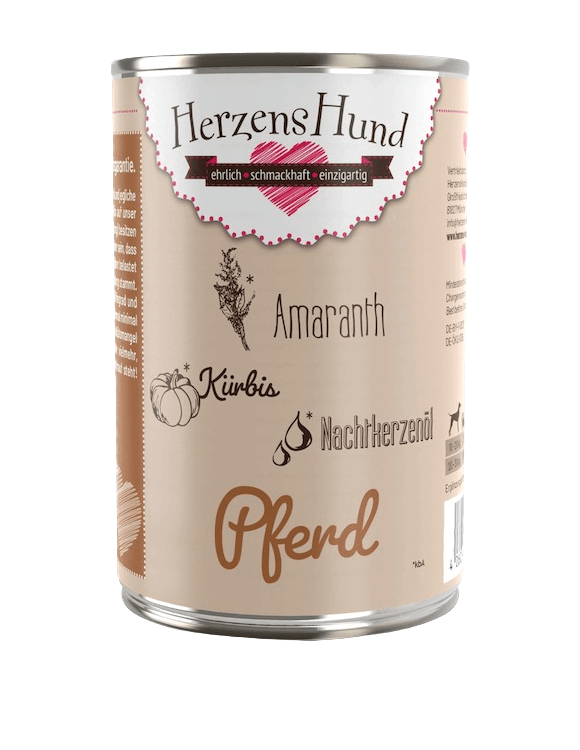 HerzensHund Pferd mit Amaranth