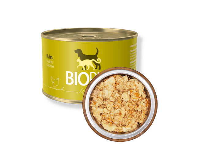 Biopur Huhn, Nudeln & Karotten