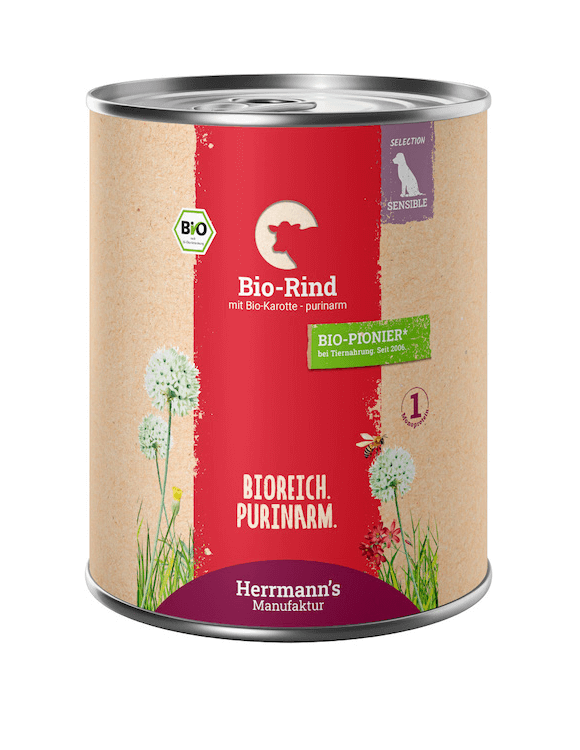 Herrmanns Rind mit Karotten purinarm