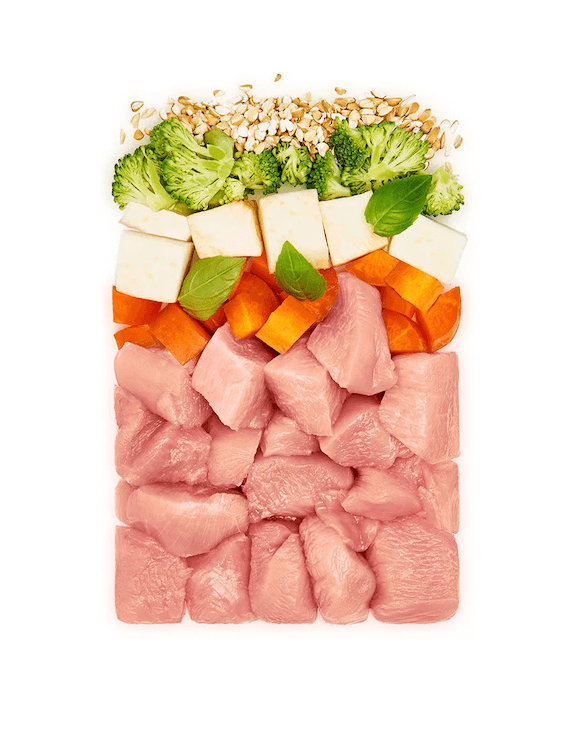 Dog's Love HUHN, Buchweizen, Sellerie & Basilikum