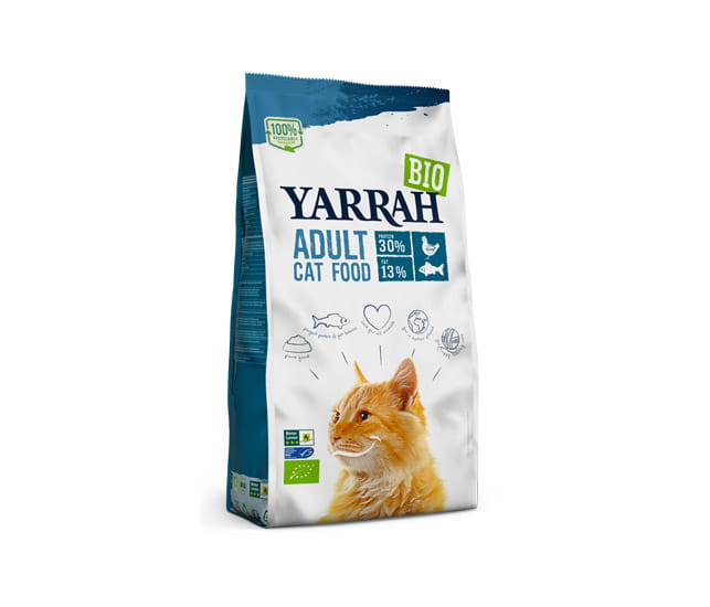 Yarrah Katzentrockenfutter Adult Fisch