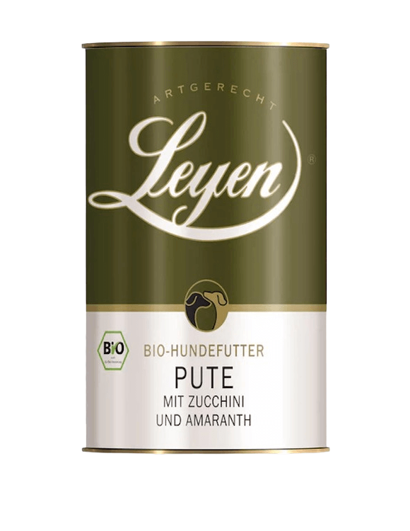 Leyen Pute mit Zucchini und Amaranth