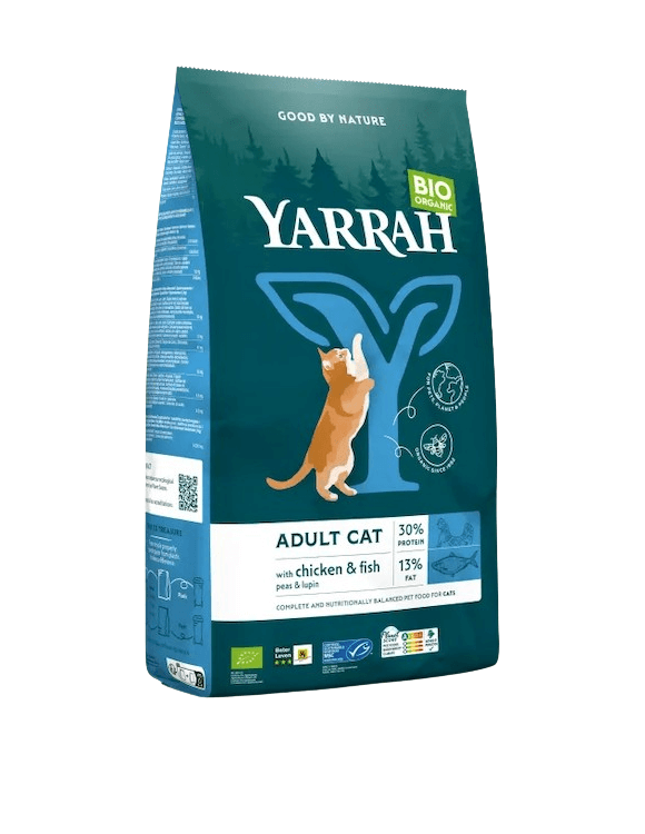 Yarrah Katzentrockenfutter Adult Fisch