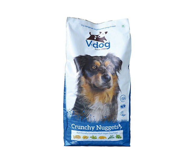 V-Dog vegane Knusprige Brocken für Hunde mit Fleischallergie