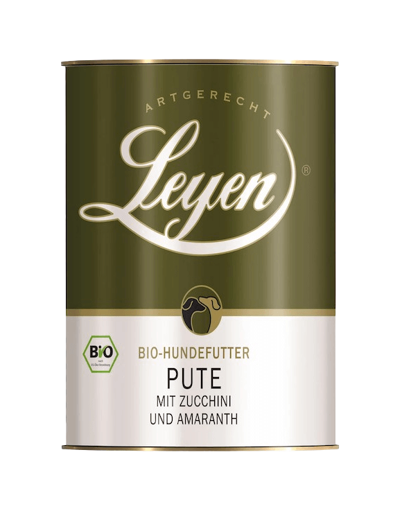 Leyen Pute mit Zucchini und Amaranth