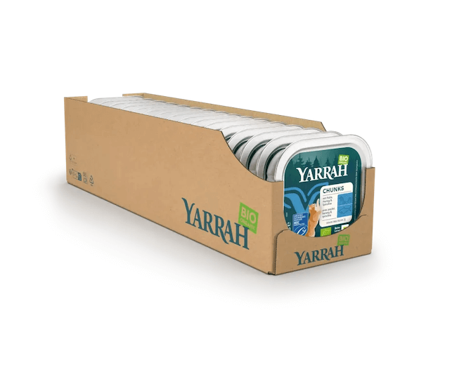 Yarrah Bröckchen Fisch mit Spirulina