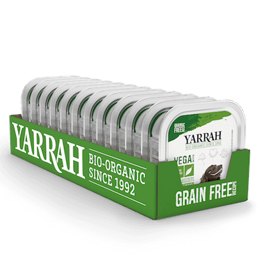 Yarrah Bröckchen Vega mit Hagebutten