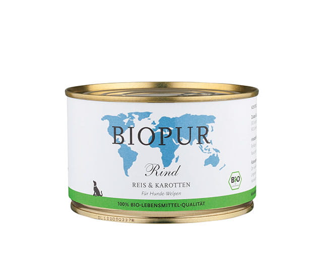 Biopur Welpe Rind, Reis & Karotten