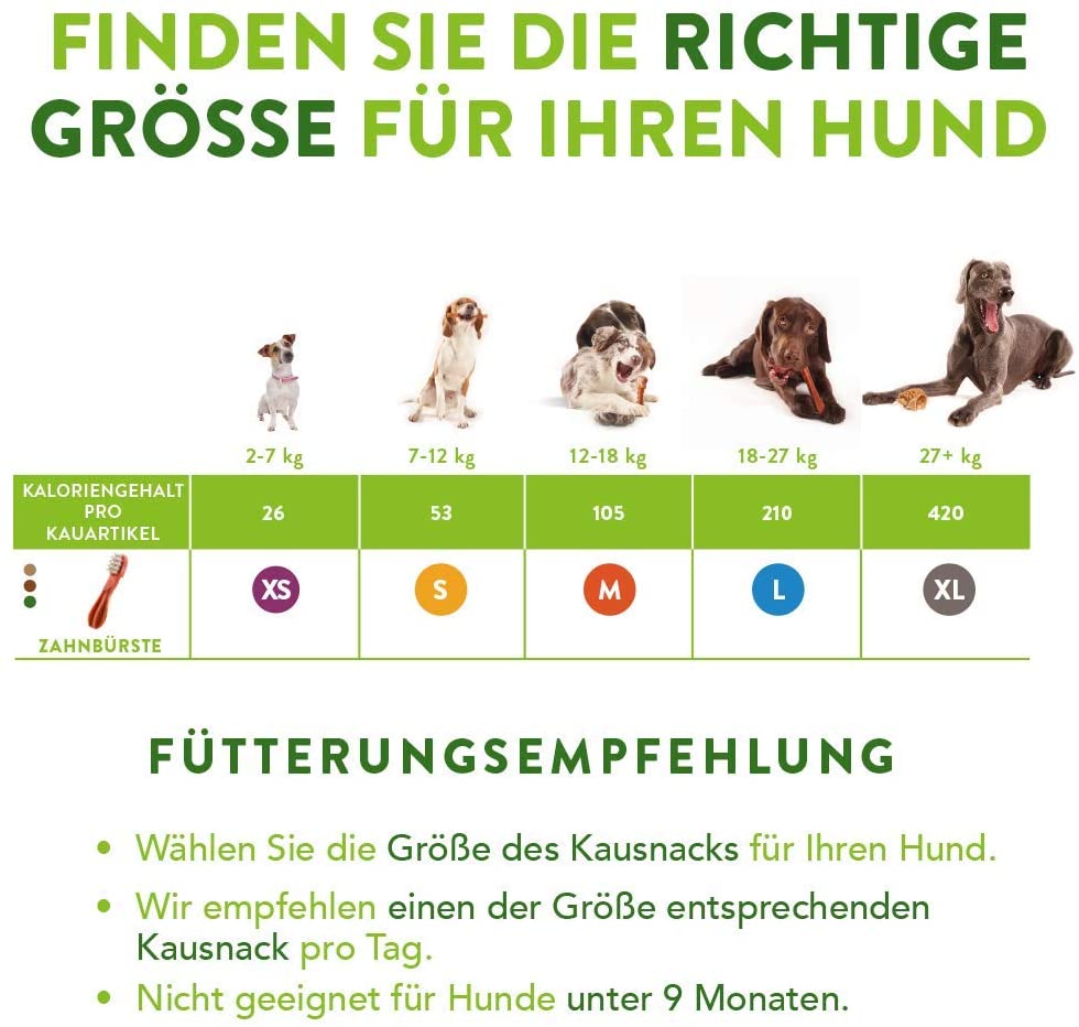 Whimzees Zahnbürste Kausnack - mit * = unverpackte Ware