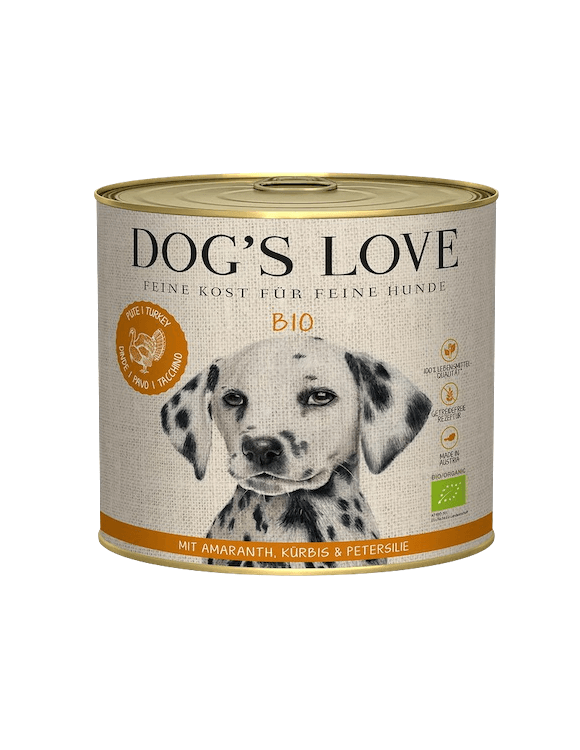 Dog's Love PUTE, Amaranth, Kürbis & Petersilie