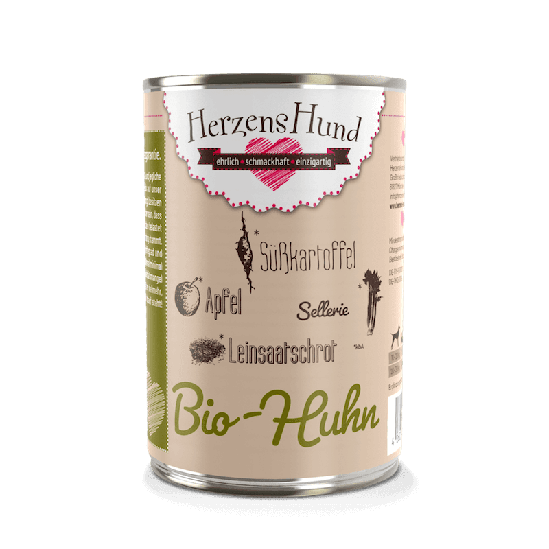 HerzensHund Huhn mit Gemüse