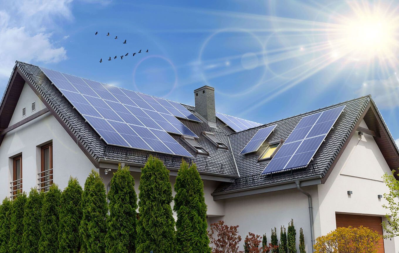 Stromspeicher für eine Photovoltaik-Anlage auf dem Hausdach