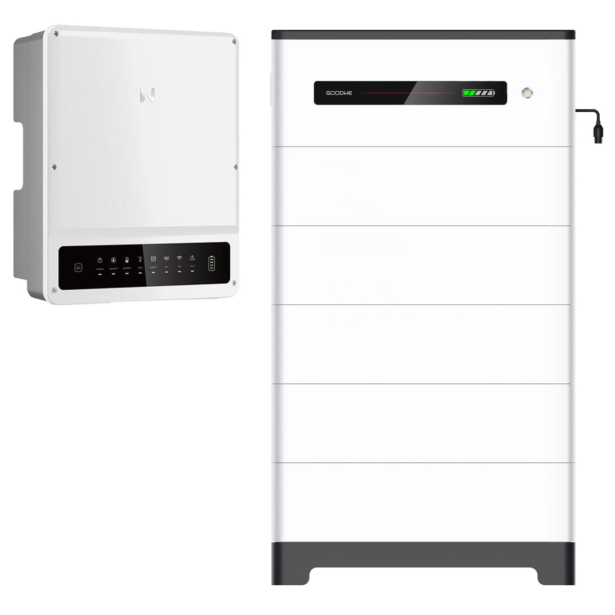 GoodWe KN ET Plus HV GW5KN-ET 5kW Hybrid Wechselrichter mit 16,4kWh Solarspeicher-Set