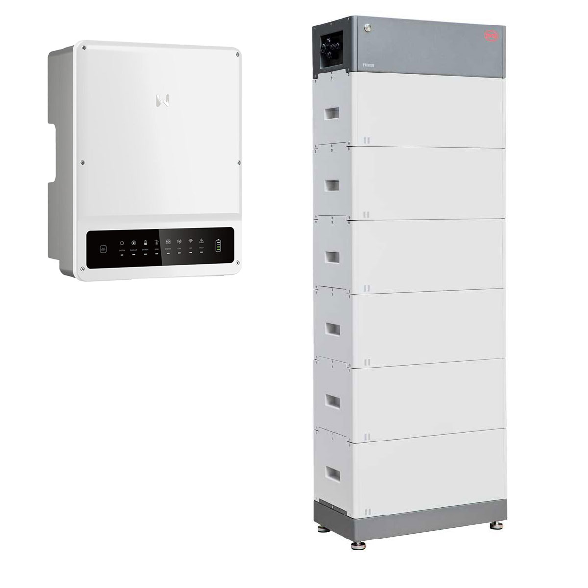GoodWe KN ET Plus HV GW8KN-ET 8kW Hybrid Wechselrichter mit 16,56kWh Batteriespeicher-Set