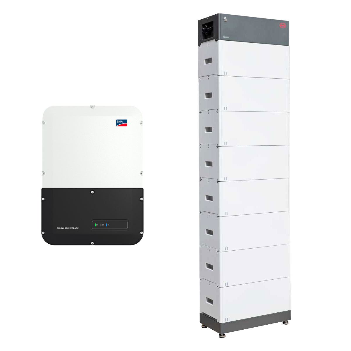 SMA Sunny Boy Storage 6.0 6kW Wechselrichter mit 22,08kWh Batteriespeicher-Set