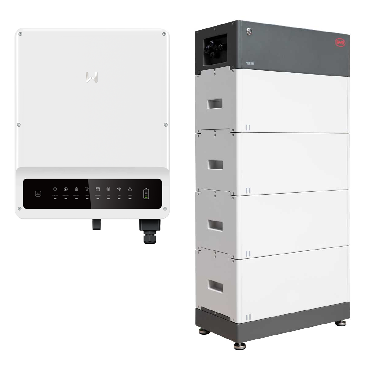 GoodWe ET Plus HV GW10K-ET 10kW Hybrid Wechselrichter mit 11kWh Solarspeicher-Set
