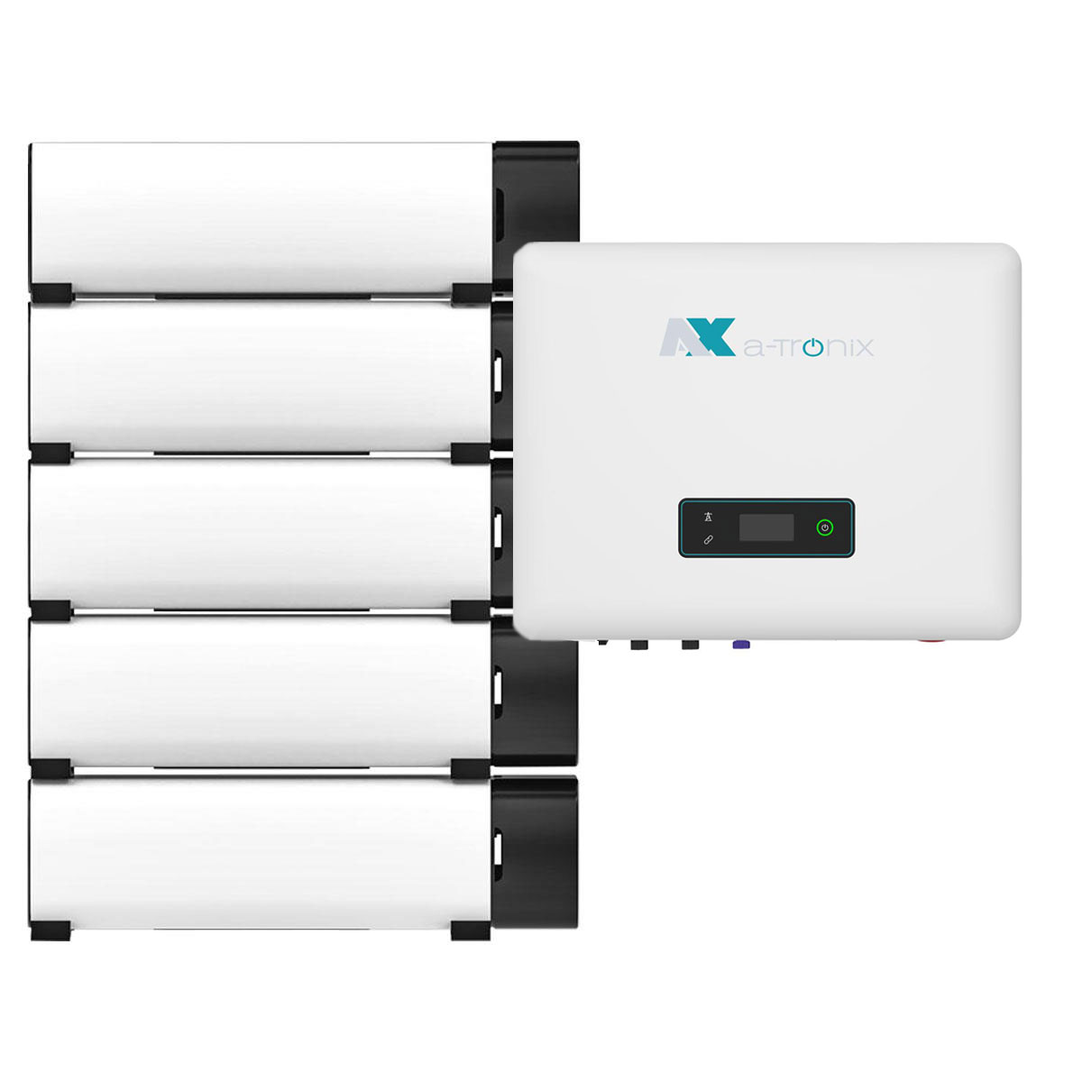 a-TroniX Hybridpower AX2 12kW Hybrid Wechselrichter mit 9,2kWh Solarspeicher-Set