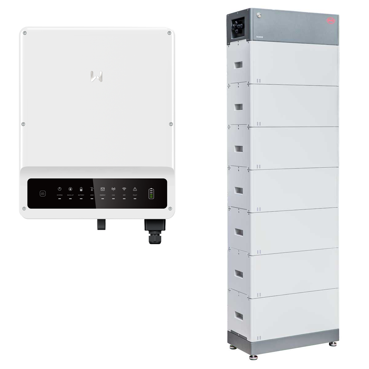 GoodWe ET Plus HV GW6.5K-ET 6,5kW Hybrid Wechselrichter mit 19,32kWh Solarspeicher-Set
