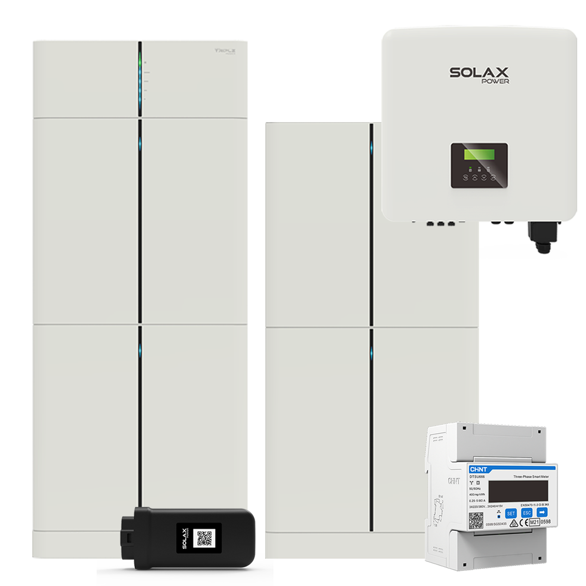 SolaX X3 G4 12kW Hybrid Wechselrichter mit 12kWh T30 Solarspeicher-Set
