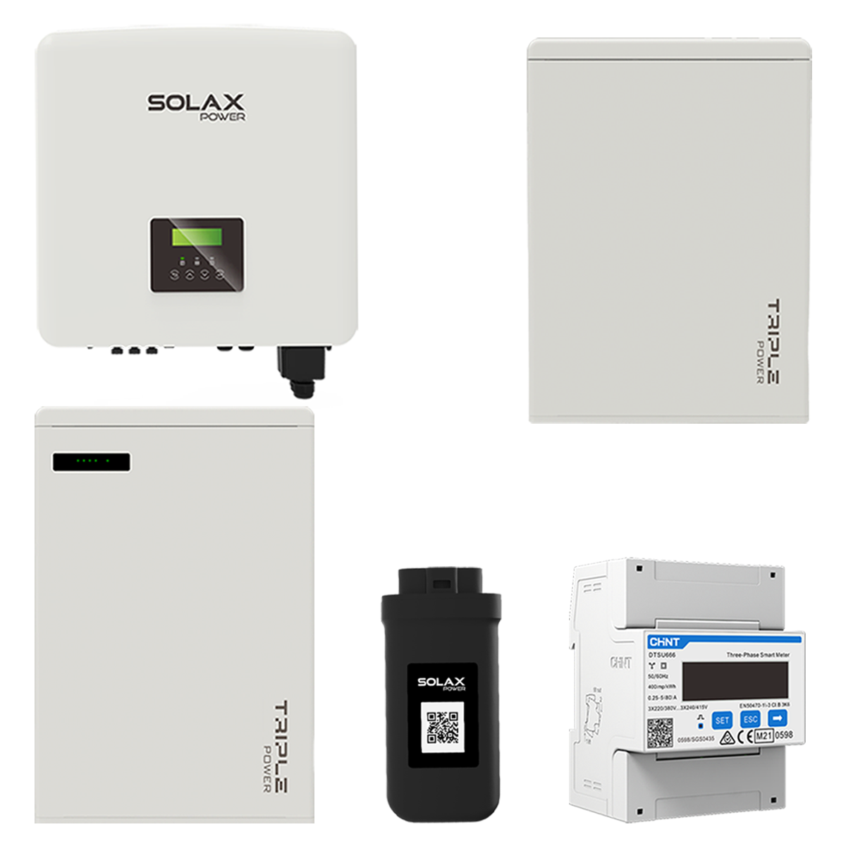 SolaX X3 G4 15kW Hybridwechselrichter mit 11,5kWh T58 Solarspeicher-Set