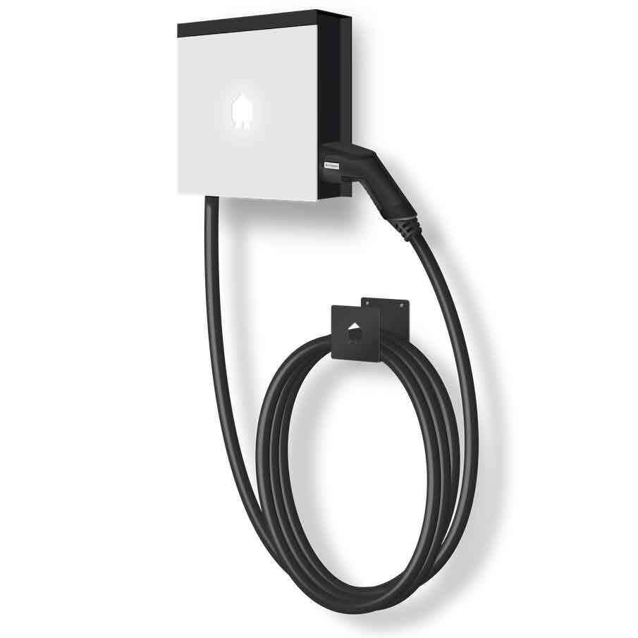Smappee EV Wall intelligente Wallbox 22kW 3-phasig inkl. Kabelhalter