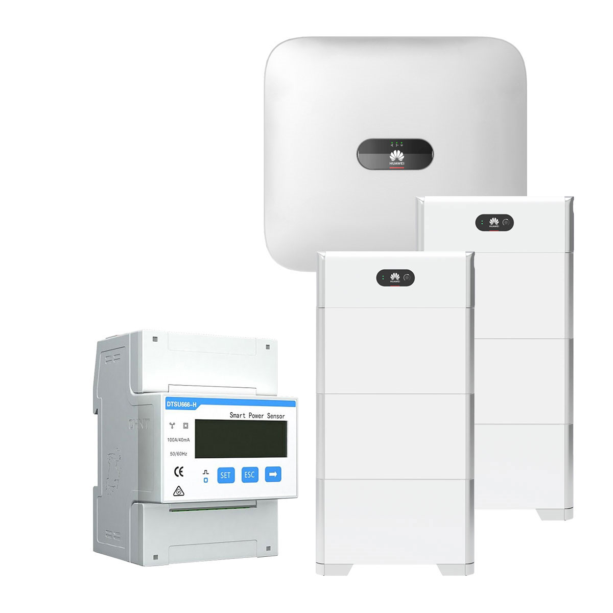 Huawei Sun 2000 3KTL-L1 3kW Hybrid Wechselrichter mit 30 kWh Solarspeicher-Set  