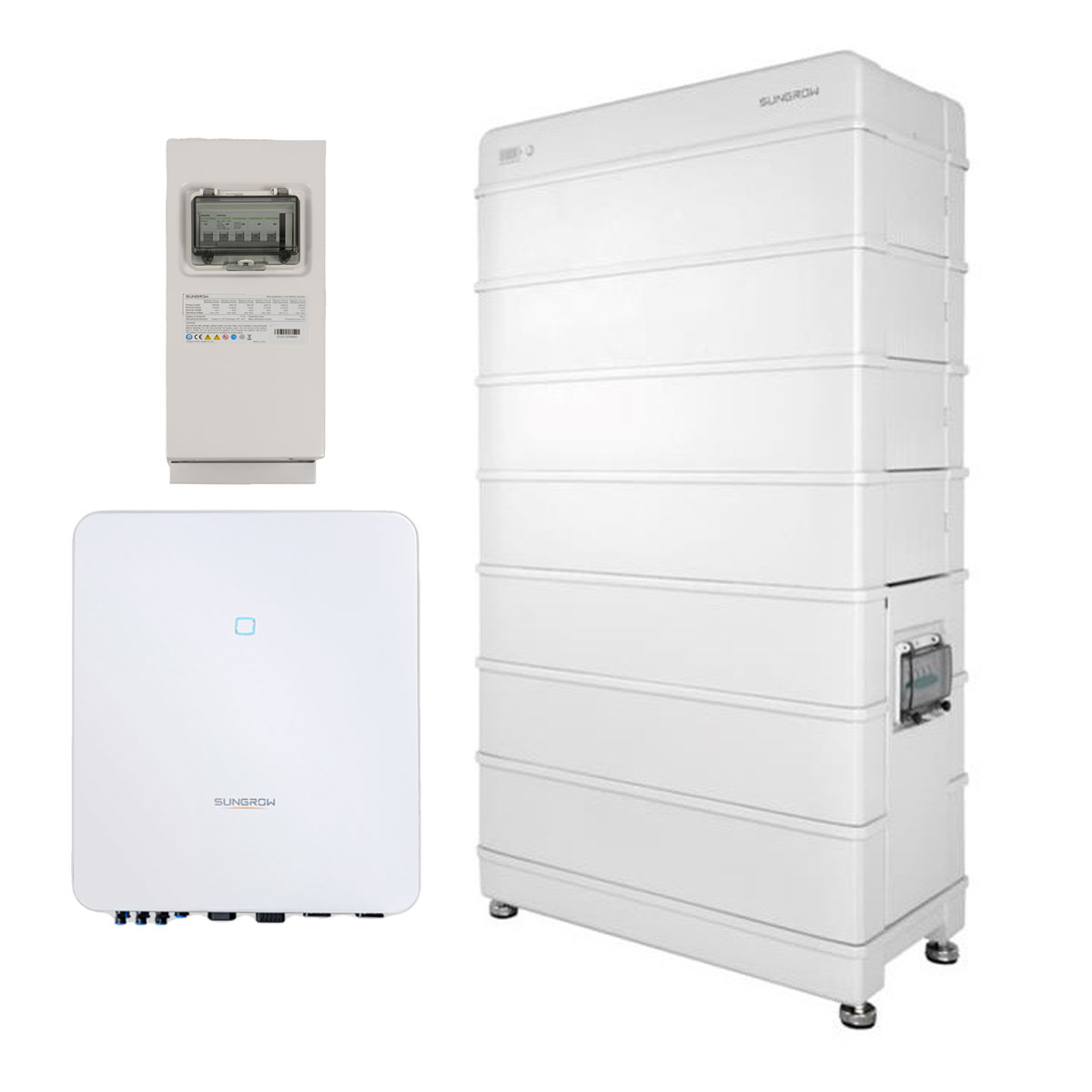 Sungrow HV SH10.0RT 10kW Hybrid Wechselrichter mit 22,4 kWh Solarspeicher-Set