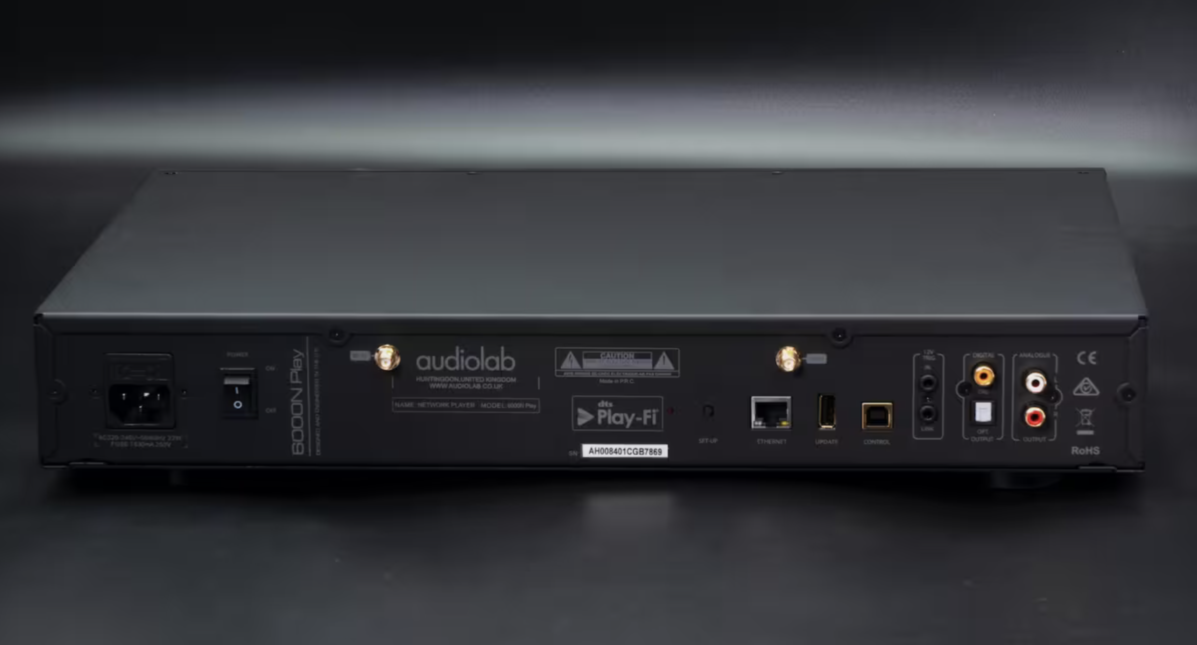 Audiolab 6000N Play in schwarz